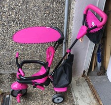 3 Rad Dreirad Smartrike Pink Rosa mit Dach  Wie Neu 