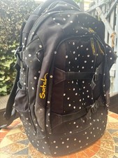 Satch Schulrucksack schwarz