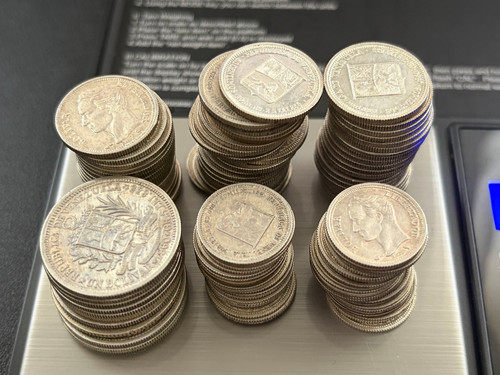 254 gramm 835 silbermünzen - 254, 0.835