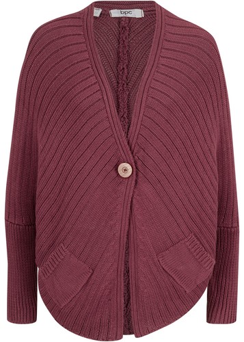 Oversize strickjacke mit - oversize-strickjacke,