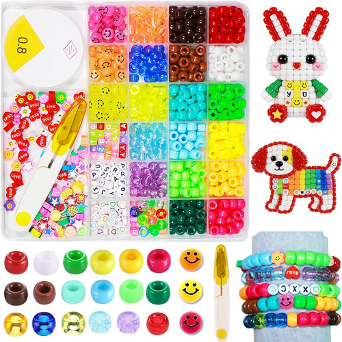 900 stück pony beads - stück,