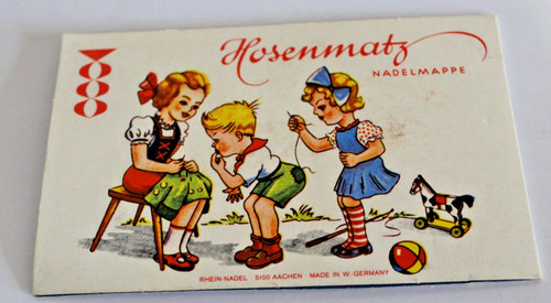 Alte nadelmappe hosenmatz - alte,