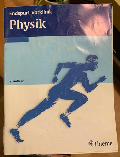 Physik endspurt vorklinik - endspurt,