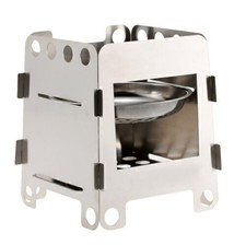 Mini Campingkocher Holzofen Spirituskocher Holzvergaser Kocher Notkocher