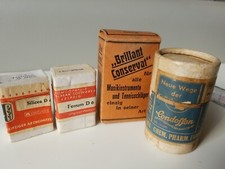 4x Antik Pappschachtel Pappdose Dose Schachtel Vintage Retro Alt