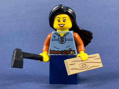 Lego figur magd - lego®, bäuerin
