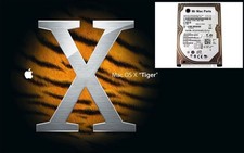 APPLE 160GB 2,5" IDE ATA PATA FESTPLATTE iBOOK POWERBOOK G4 G5 + OS X TIGER 10.4