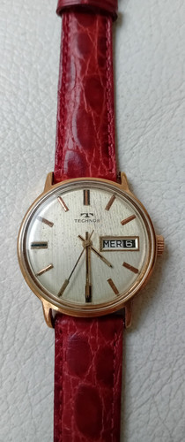 Vintage technos uhr mechanisch - technos,