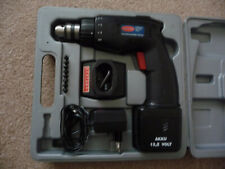 AKKUTEC  Akku Schrauber Kompletset, in original Box,  defekt