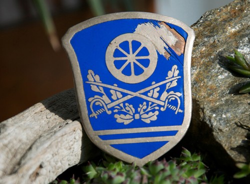 Vintage emaille auto - vintage,
