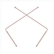 Kupfer Wünschelruten 2 Stück 25cm Geisterjagd Schatzsuche Paranormal