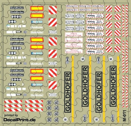 Decals satz detaillierung - ,