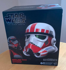STAR WARS Shock Trooper Helm Black Series Hasbro Schock Stormtrooper Helmet NEU
