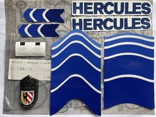 Fahrrad Steuerkopfschild und  Aufkleber-SET / HERCULES  selten