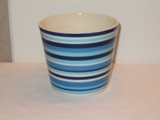 Blumentopf Blumenschale blau