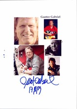 Original Autogramm Gunter
