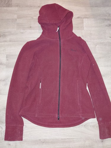 Bordeaux damen fleecejacke - bordeaux,
