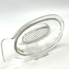 Vintage Glasreibe | Pressglas | Handreibe | Reibschale | Zeitloses Küchengerät