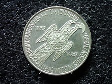 5 DM BRD 1952 D - Germanisches