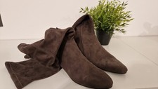 Mango Overknee Stiefel Leder