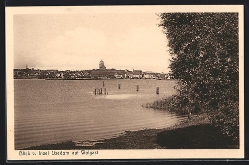 Wolgast panoramablick vom - panoramablick,