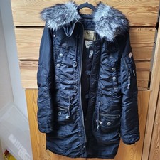 Khujo damen parka - parka, schwarz
