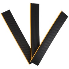  3 Stück Roboter-Staubsauger-Kletterrampen, 0,3 m, PVC-Türschwellenmatten,