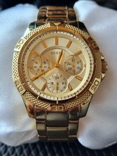 GUESS W0235L5 Damenuhr Gold