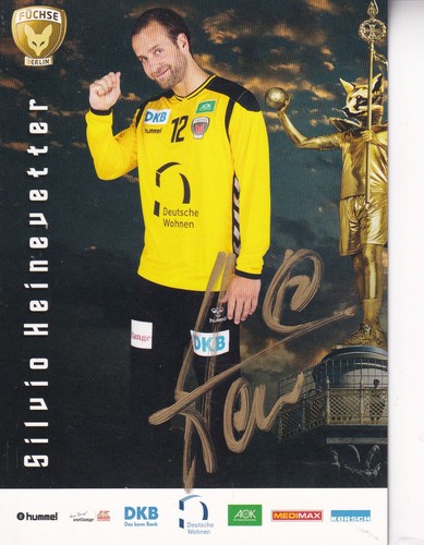 Autogramm silvio heinevetter - autogramm,