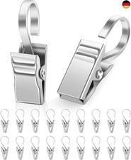 20 Stück Gardinen Klammern