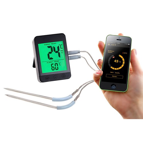 Grillthermometer bluetooth - grillthermometer, m.