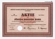 3 x AG Reederei Norden Frisia