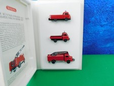 C17 Wiking 1:87 H0 9902544 Set Feuerwehr Klassiker der 60er Jahre OVP TOP