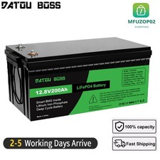 12V 200Ah Lithium Batterie LiFePO4 Akku BMS 15000+ Zyklen Wohnmobil Solaranlage