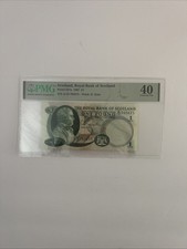 Scotland 1 Pound 1967 PMG 40