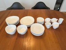 IKEA Skyn Fine Bone China Komplett-Set 8 bzw. 12 Personen NP 849 €