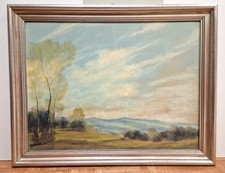 Pastell Gemälde Landschaft