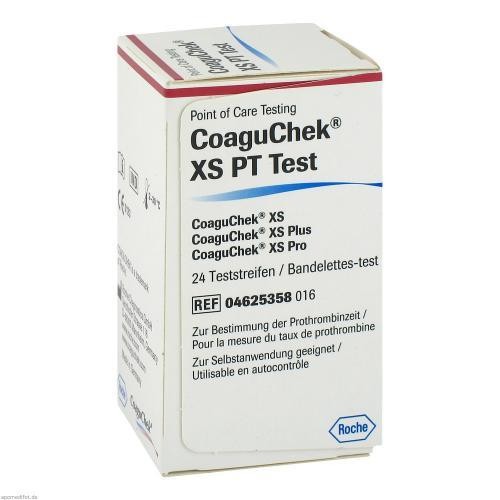 Coaguchek test 24 st - coaguchek, xs