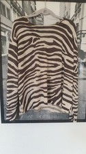 Zara Pullover L Animalprint