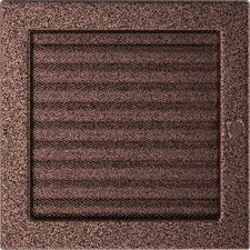 Kratki Vent Cover 22x22 copper