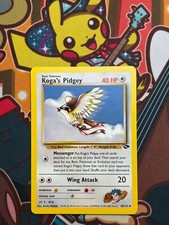 Koga's Pidgey 49/132 Gym Challenge Pokemon Karten NM