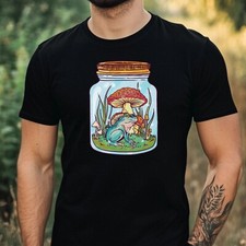 Herren T-Shirt Lustiges Frosch