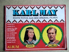 Karl May Americana Winnetou Old Surehand Ölprinz Sticker Sammelalbum Bilder 70er