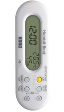 KORG HB-1, Metronom mit Uhr, Feuchtigkeits- und Temperaturmesser, weiß