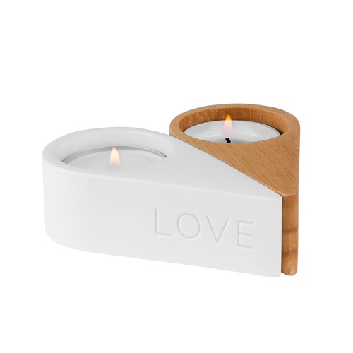 Herzlicht teelichthalter love - teelichthalter, "love
