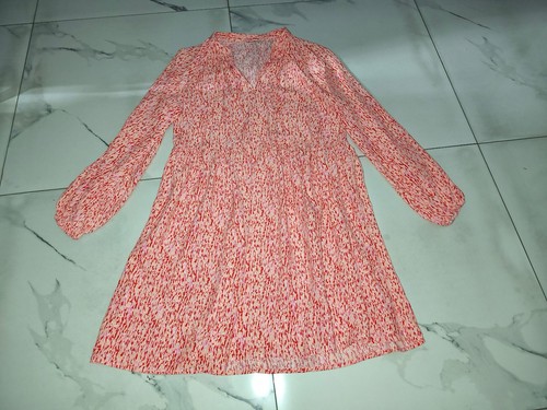 Trapez kleid pieces bunt - kleid,