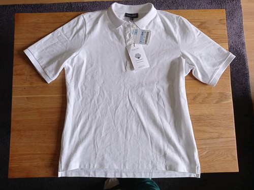 Poloshirt weiß neu s - poloshirt,