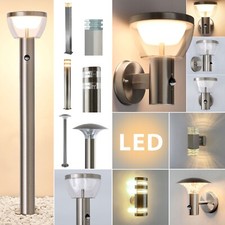LED Außenleuchte Wandleuchte Außenlampe Standleuchte Wegeleuchte Edelstahl x