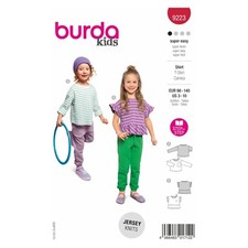 Burda Kids Schnittmuster Nr. 9223 - Shirt - T-Shirt - Sweatshirt - 2 Varianten