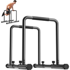 Verstellbar Dip Barren Ständer Paralleten Übungs Bar Push Up Fitness Dip-Station
